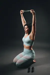 resistance band tricep workout
