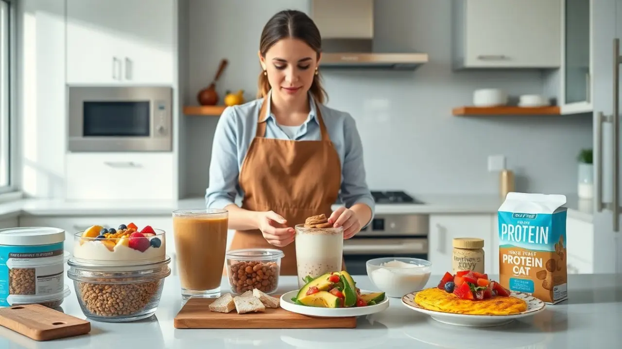 high protein vegan breakfast ideas
